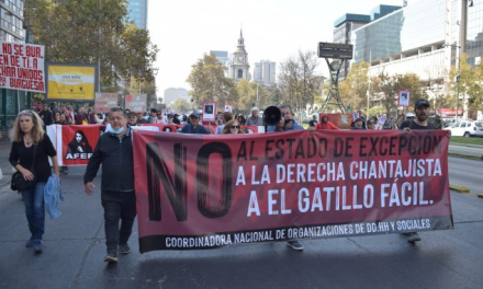 Organizaciones Sociales y de Derechos Humanos marchan contra la “ley gatillo fácil”