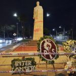 Repudiamos el acto vandálico al monumento de Salvador Allende en San Joaquín.