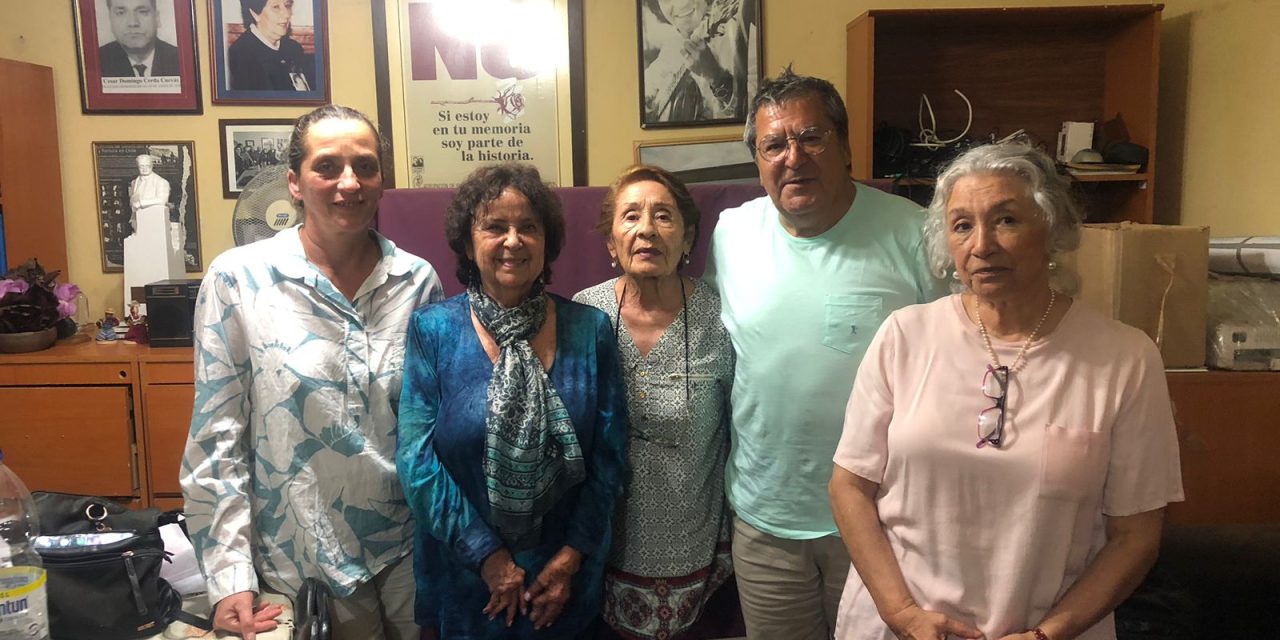 Saludamos al nuevo Directorio de la Corporación Campo de Concentración 3y4 Álamos.