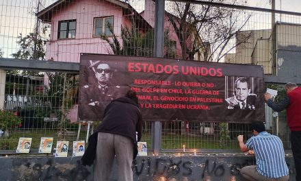 Velatón en el ex campo de concentración 3 y 4 Álamos a 52 años del golpe de Estado