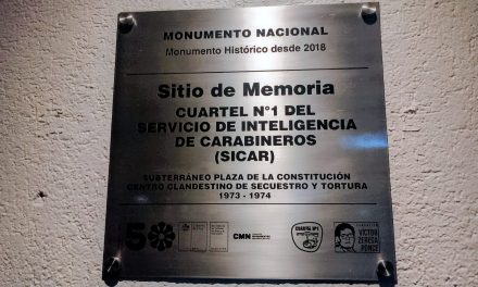 Testimonio y coraje que nace y crece en el subsuelo de La Moneda