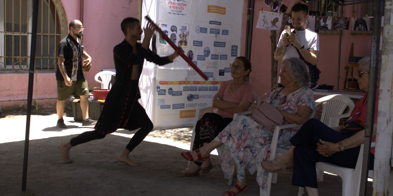 Teatro, cine y animado encuentro en jornada cultural de la Corporación 3 y 4 Álamos