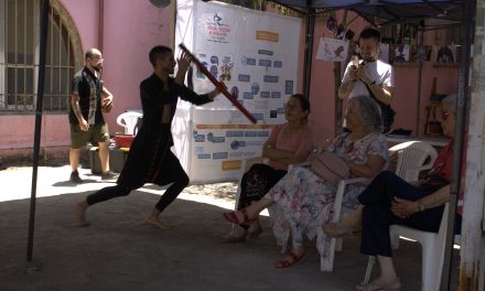 Teatro, cine y animado encuentro en jornada cultural de la Corporación 3 y 4 Álamos
