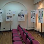 Exposición de Bordadoras por la Memoria de Marga Marga en Tres y Cuatro Álamos